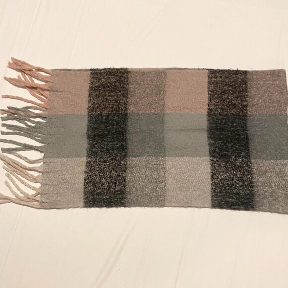 LA Express Multicoloured Scarf Fall Winter Scarf 72 x 20.5 Inch - Picture 4 of 16